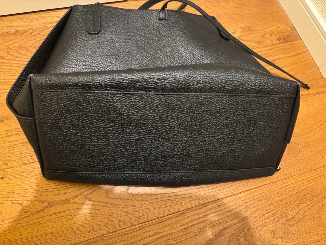 GIANNI CHIARINI ジャンニキャリー二 トートバッグ　黒　A4可