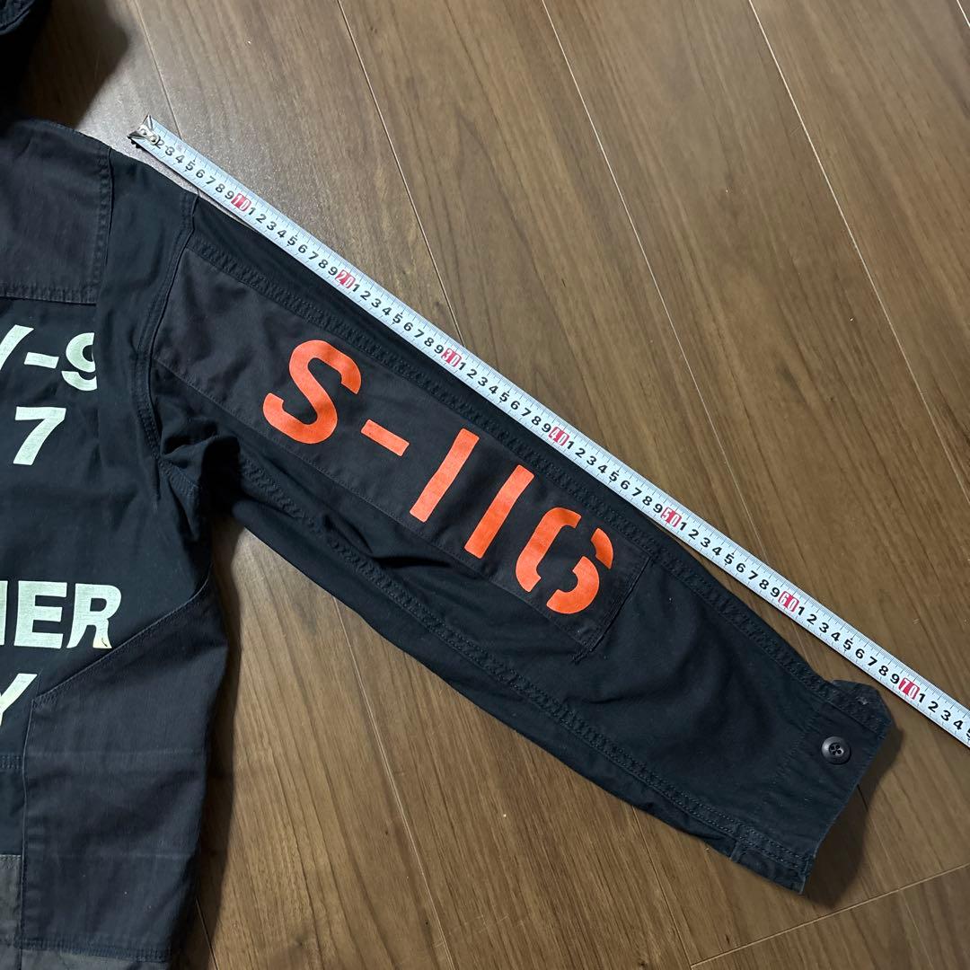 AVIREX U.S. NAVY ESSEX CV-9 ミリタリージャケットL