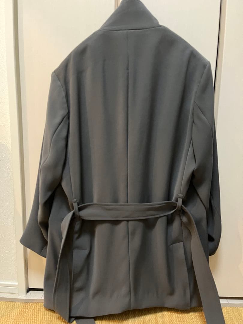 [新品未使用]STAND UP SHAWL COLLAR JACKET