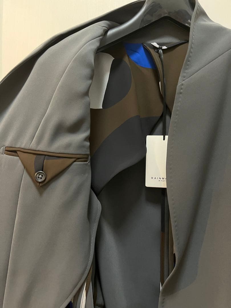 [新品未使用]STAND UP SHAWL COLLAR JACKET