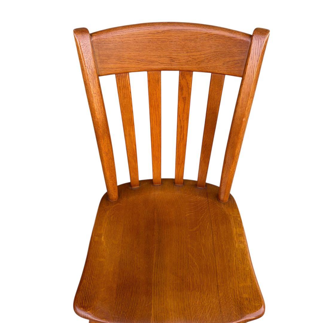 美品 柏木工 無垢材 ウィンザーチェア ダイニング ボウバック 2脚セット②