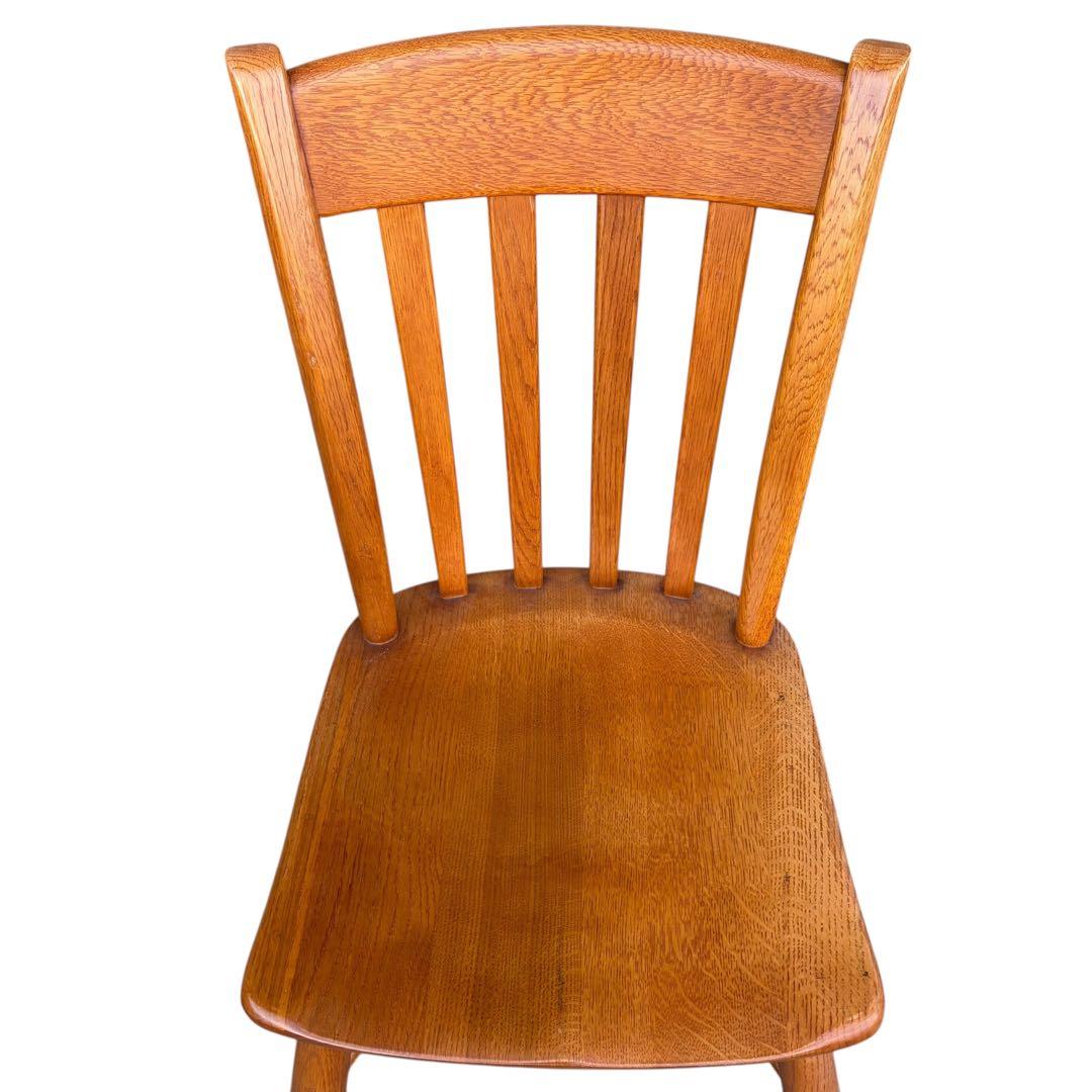 美品 柏木工 無垢材 ウィンザーチェア ダイニング ボウバック 2脚セット②