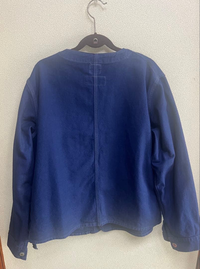 orslow × fennica ノーカラーエンジニアジャケット