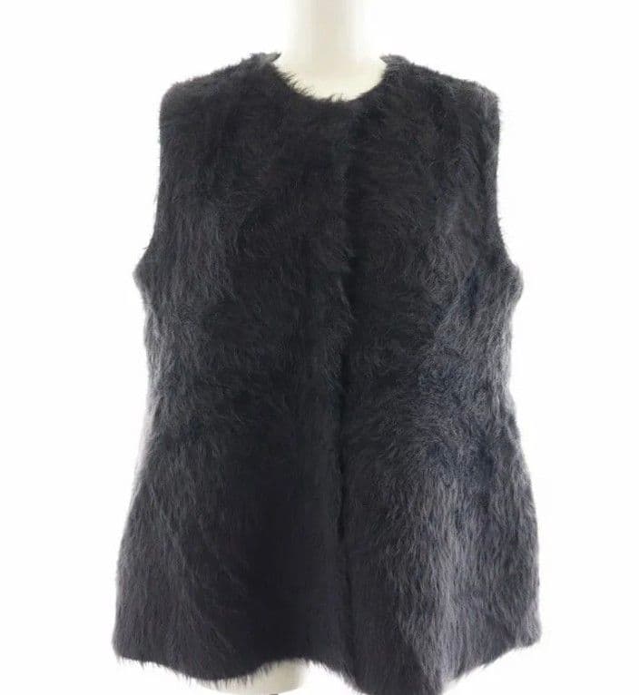 【新品タグ付】トゥモローランド Ballsey フェザーヤーンペプラムベスト