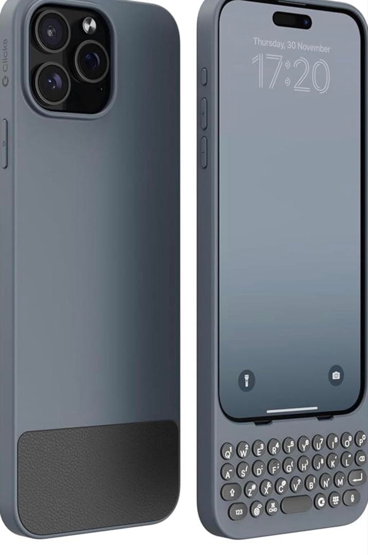 Clicks(クリックス) iphone15ProMax キーボード付き ケース