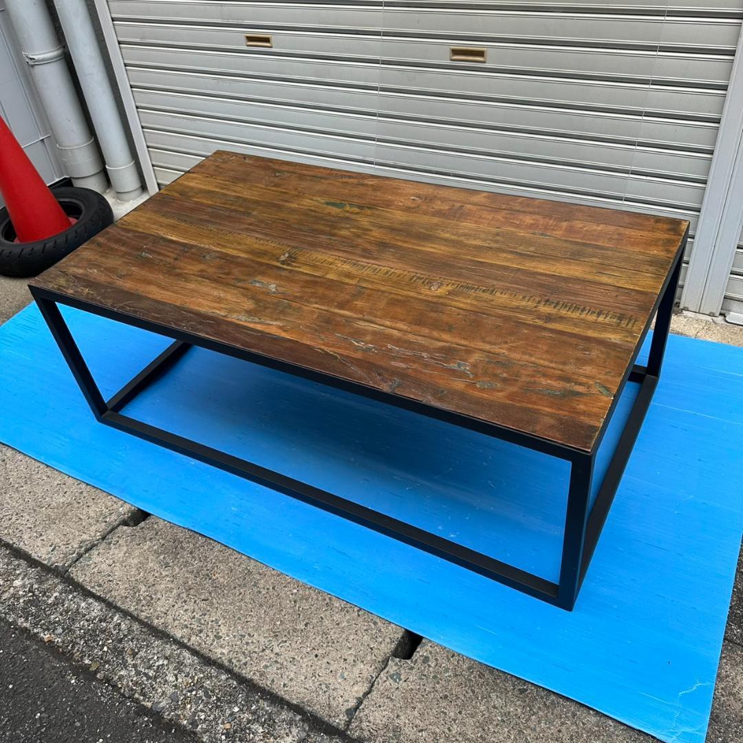 初期型　クラッシュゲート　 LIZAライザ 　コーヒーテーブル　 ローテーブル