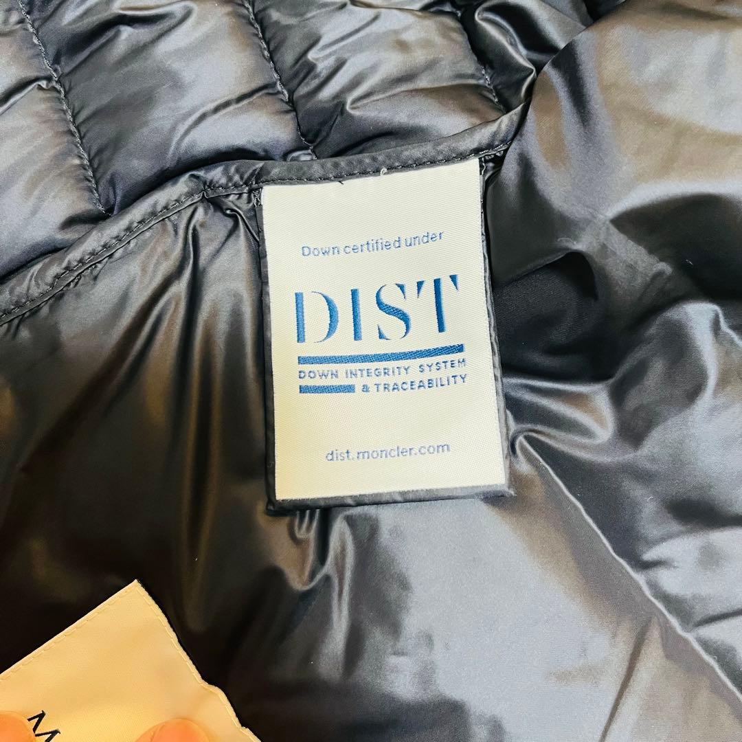 モンクレール ダウンベスト サイズ0 ブラック ロゴワッペン 美品