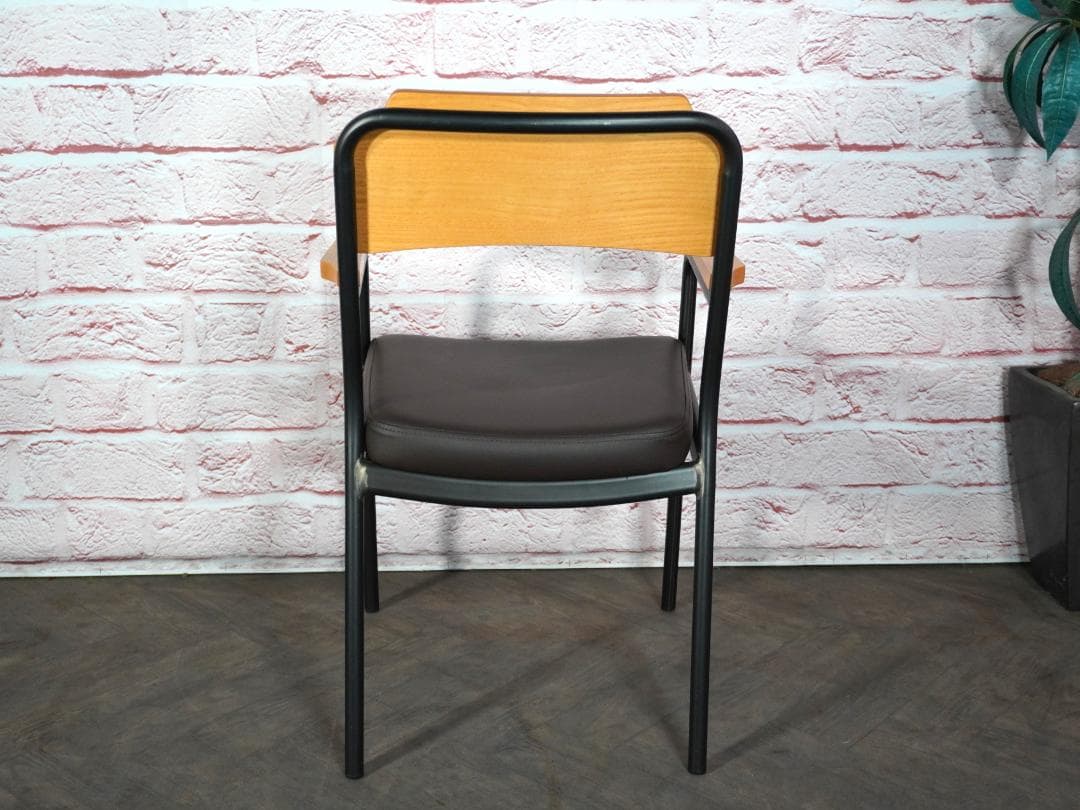 unico/ウニコ HOXTON/ホクストン アームダイニングチェア ブラウンd