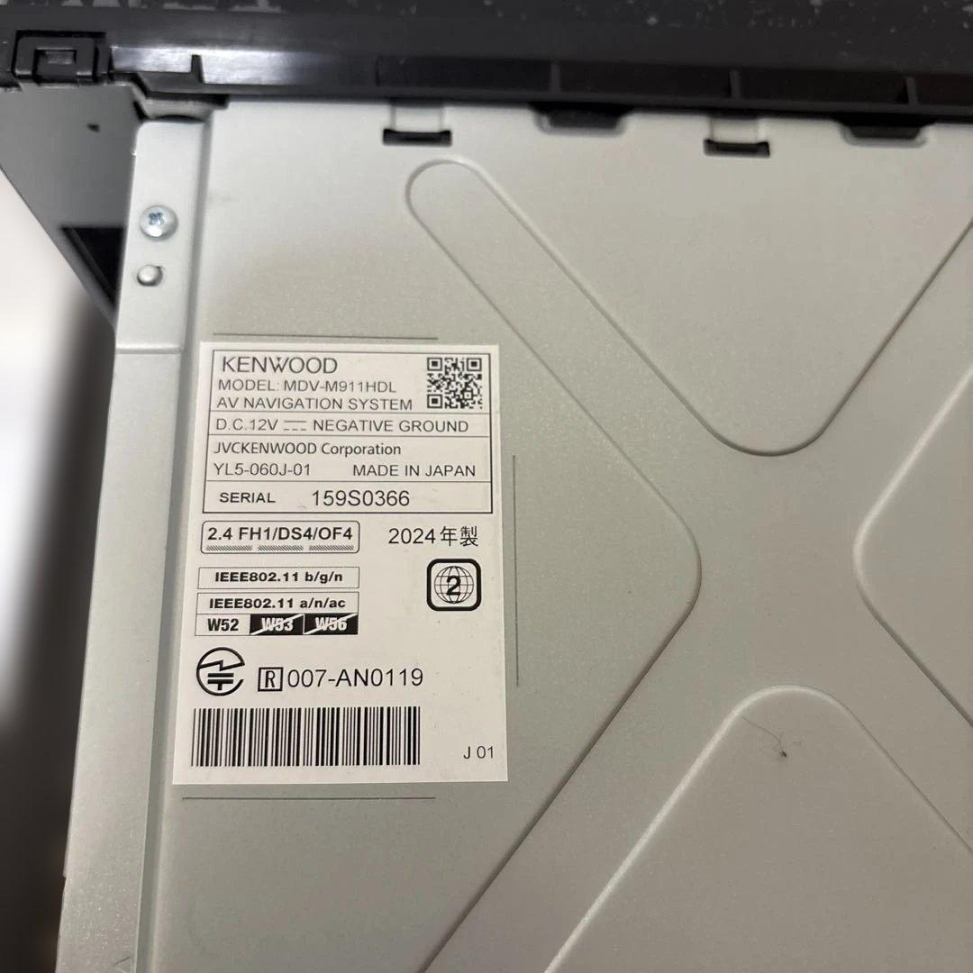 展示 KENWOOD MDV-M911HDL AVナビゲーションシステム