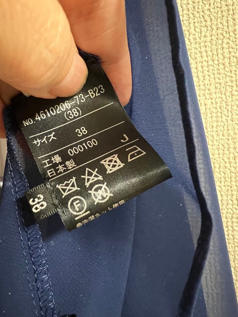 ネイビー シフォン カバーアップ ケープ ストール　パーティードレス用