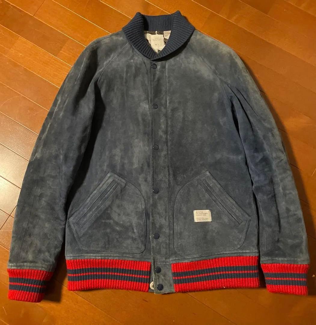 最終値下げ定価13万4000円ベドウィン オールスウェードスタジャン　レザー