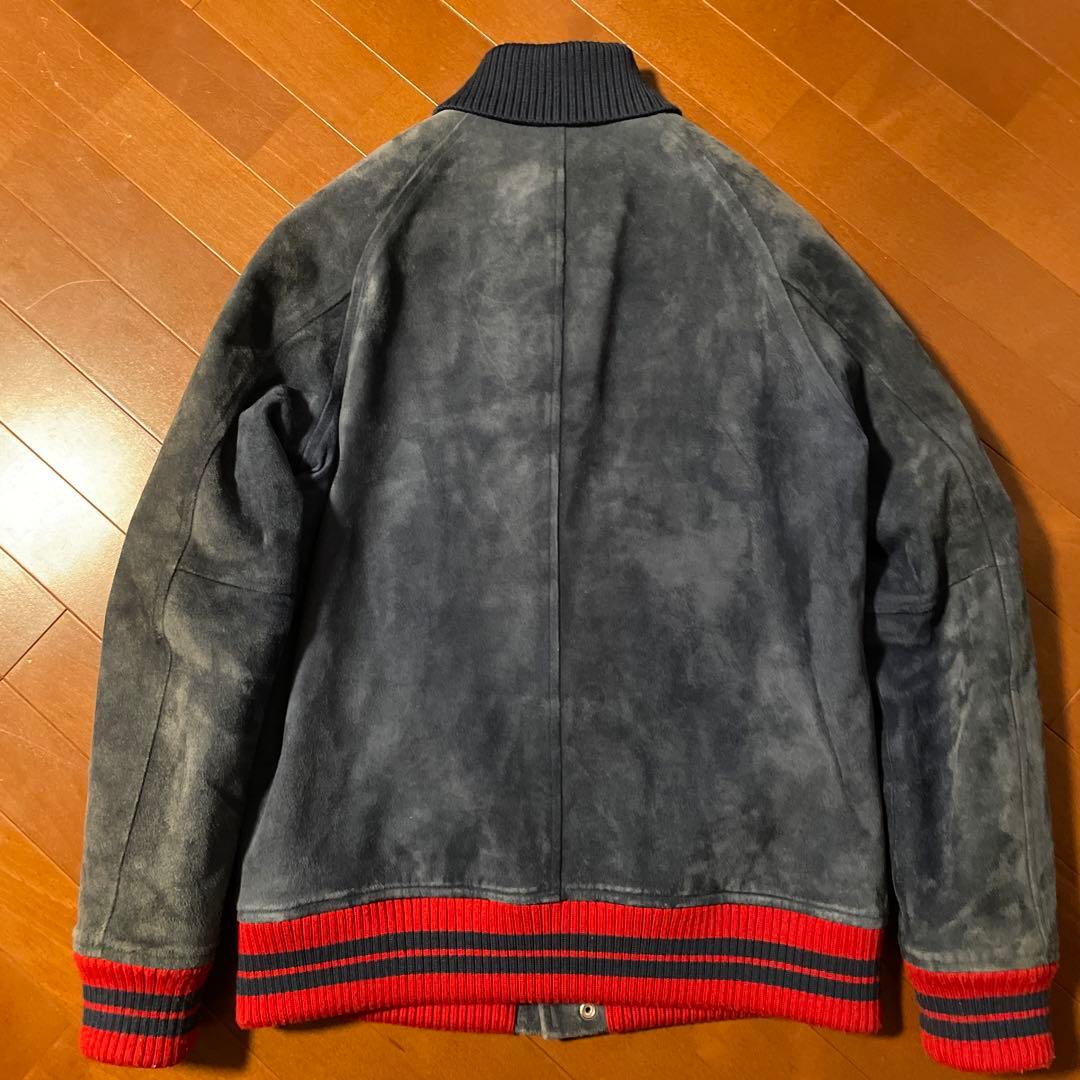 最終値下げ定価13万4000円ベドウィン オールスウェードスタジャン　レザー