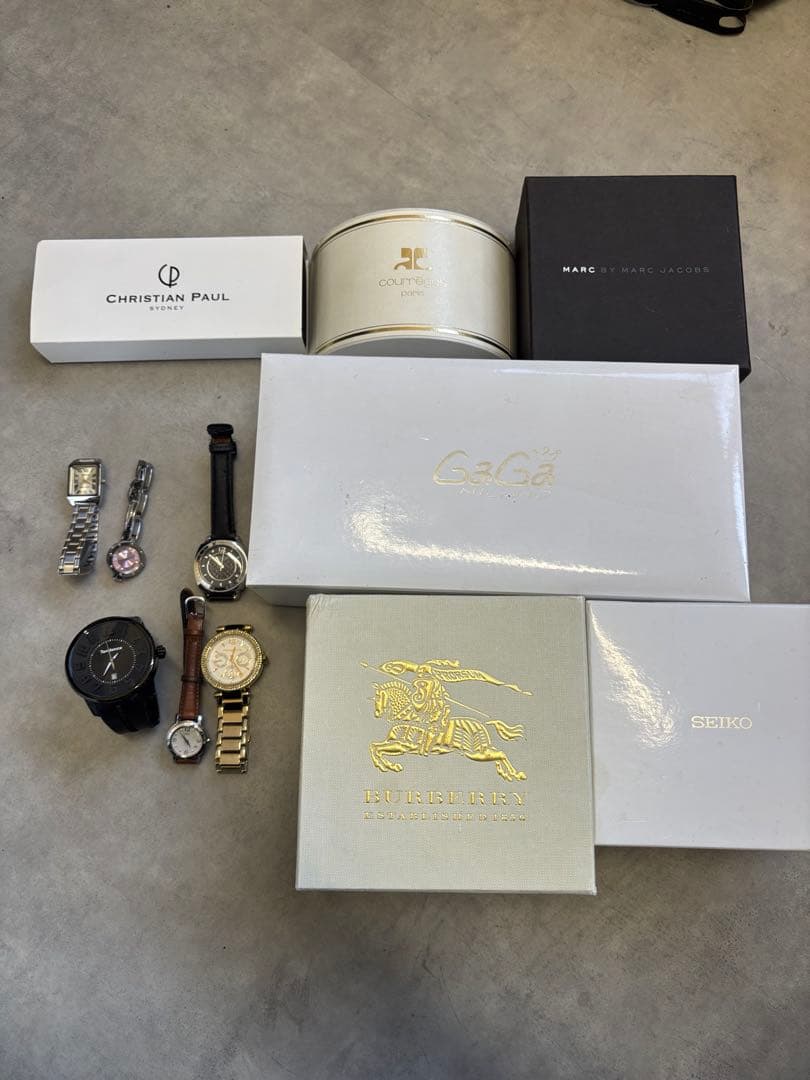 コ*)様 【お宝発見】時計おまとめ　ジャンク　GaGa Milano Burbe