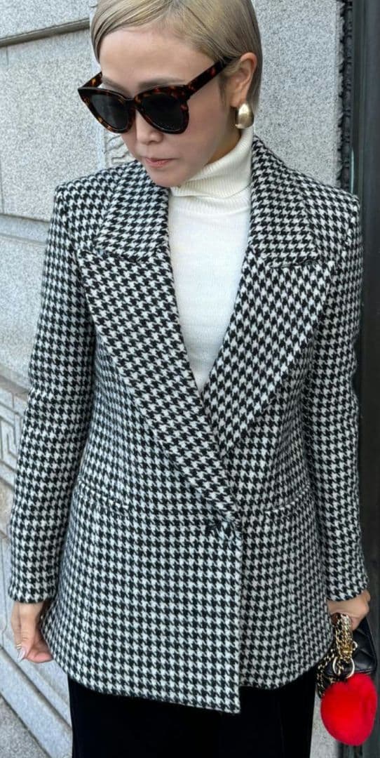 【完売品!!】JENNE ウールジャケット風コート Mサイズ