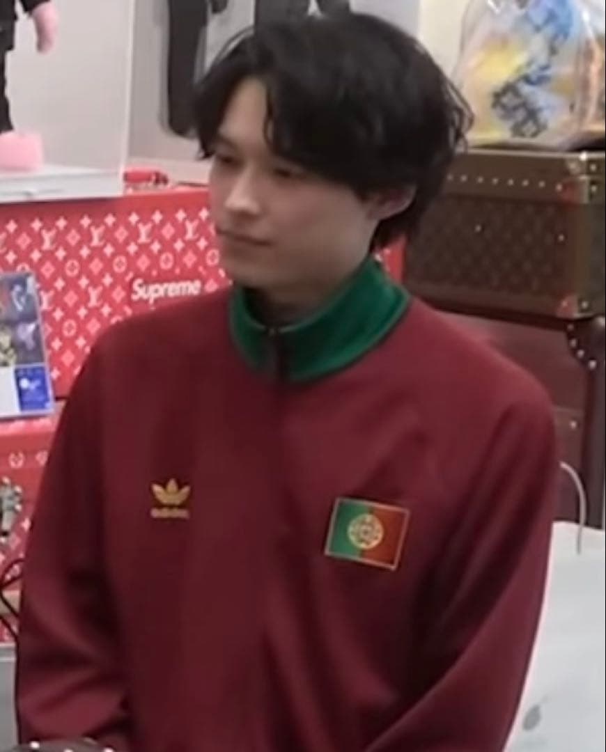 【松村北斗さん着用】adidas ポルトガルジャージ