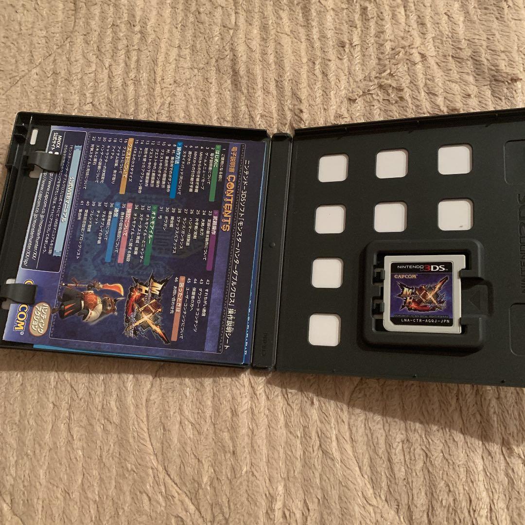 モンハンxx、ニンテンドー3DS、充電器、3DSカバー