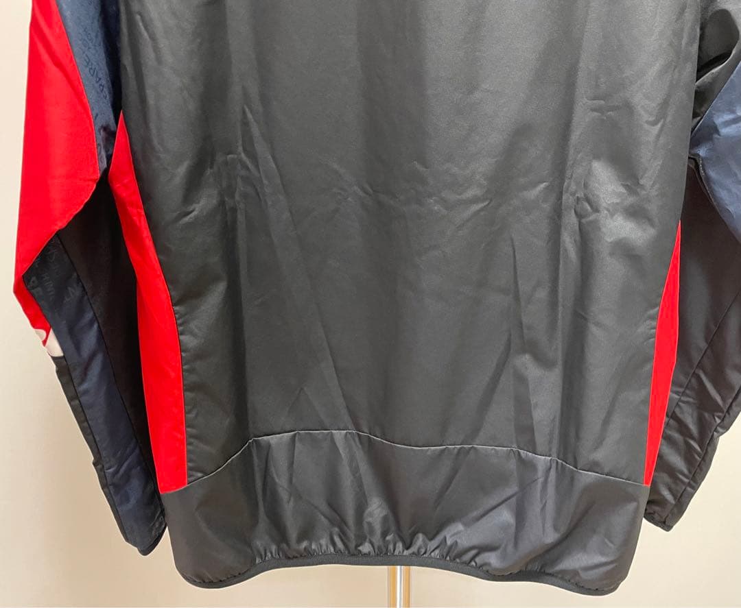 アシックス【S】XAW720-XAW820 ウォーマー上下組 ブラック 黒