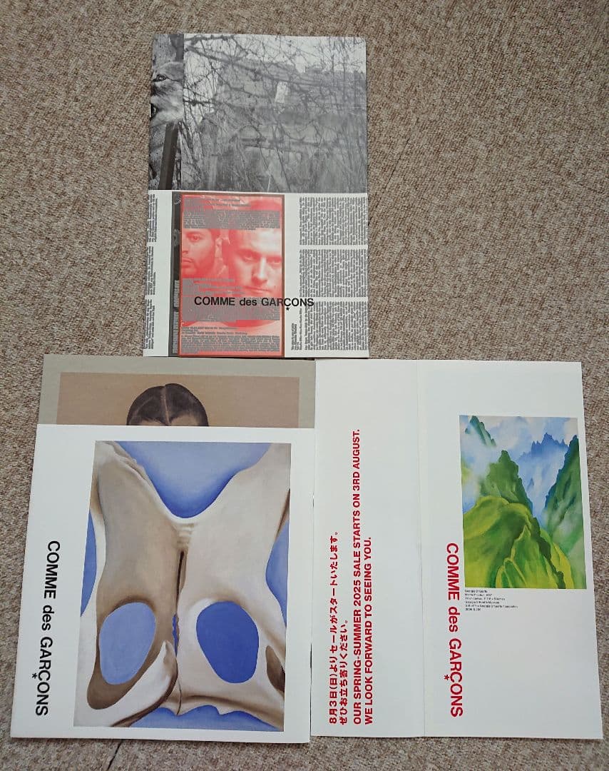 非売品　コムデギャルソン　アートブック　　冊子　DM 　19冊　まとめ売り