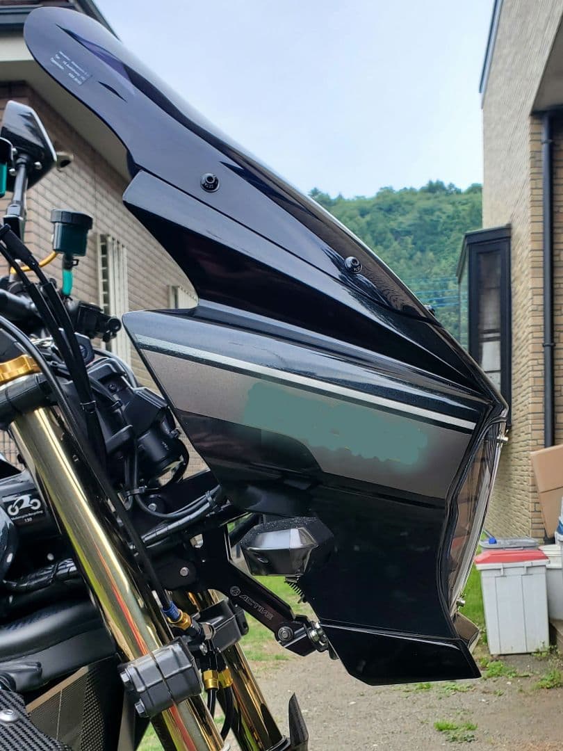 ZRX1200ダエグ用　Ver2　カウルスポイラー