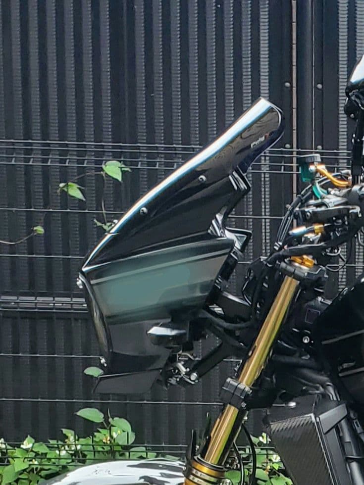 ZRX1200ダエグ用　Ver2　カウルスポイラー