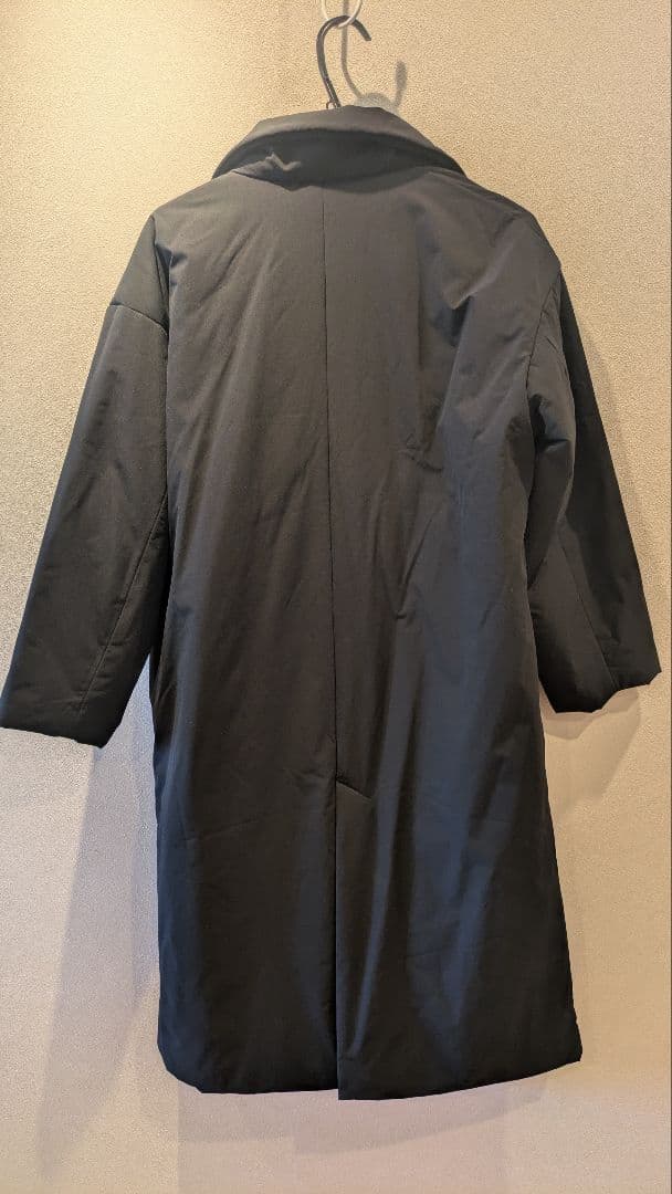 UNITED ALLOWS　 マフラー付き 黒 ロングコート