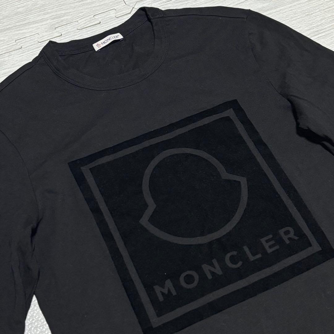 モンクレール　長袖　ロングTシャツ　ブラック　XS