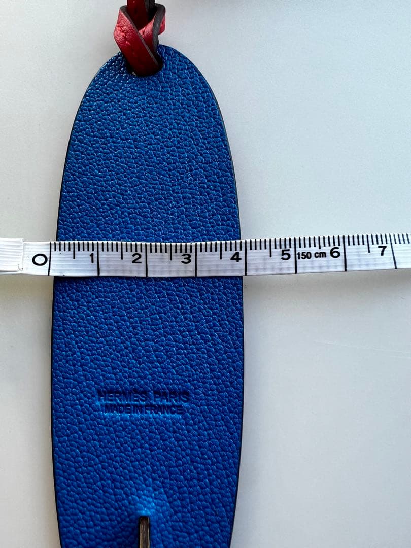 エルメス　サーフボード型　革ストラップ　レア　未使用