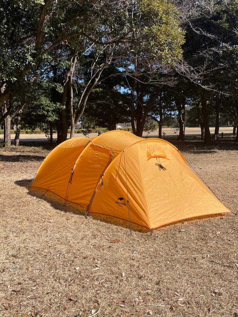Naturehike opalus3 3人用テント （専用グランドシート付）