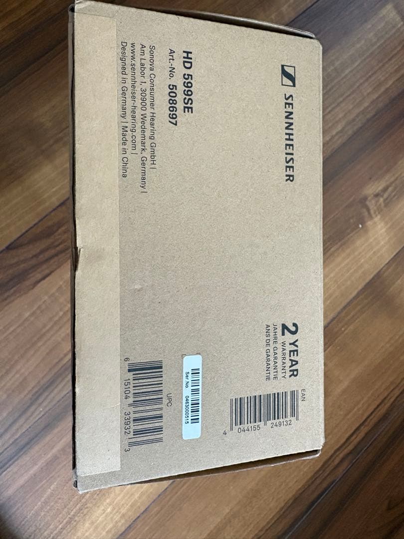 SENNHEISER HD 599SE 開放型(aki)