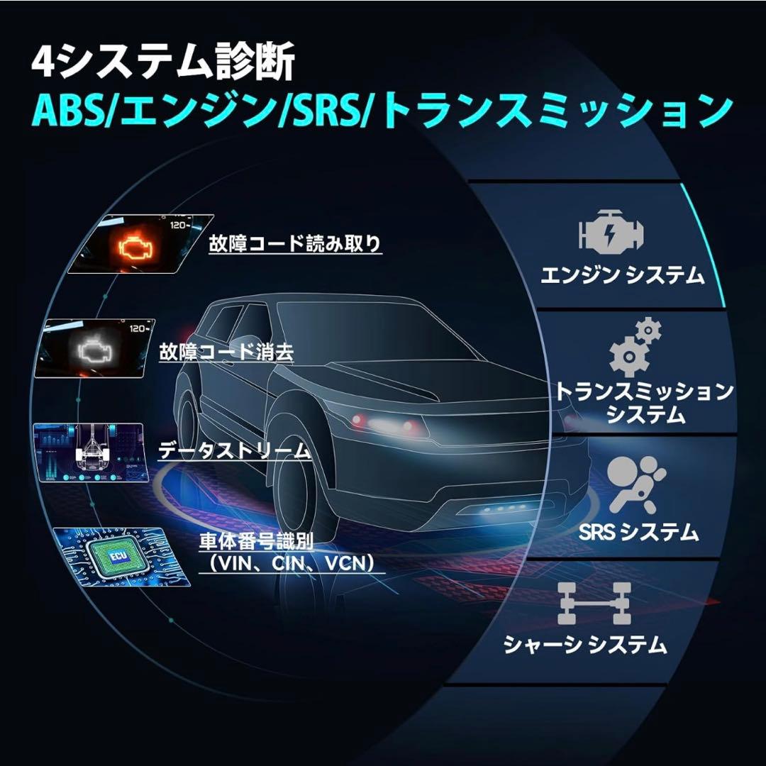 LAUNCH obd2 診断機123X 中古保管品