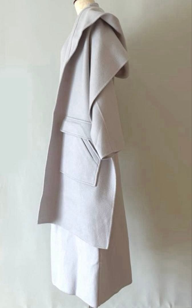 ❤️Hairy❤️ETRE TOKYO リバーロングフーディーストールコート