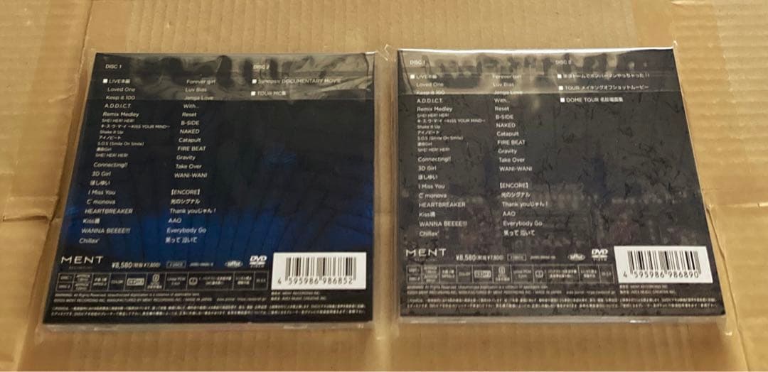 Kia-My-Ft2 ライブDVD 初回盤A➕初回盤B