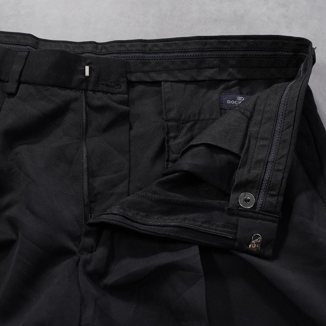 ドッカーズ ゴルフ リーバイス W36 スラックス 古着 00s 黒 18638