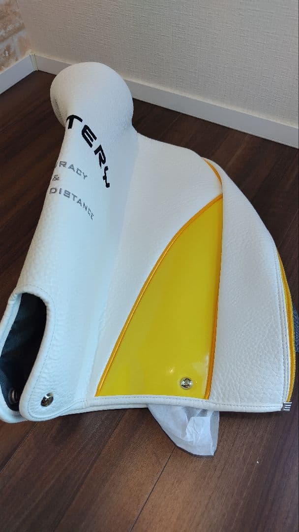 MYSTERY ミステリー キャディバッグ イエロー/ホワイト