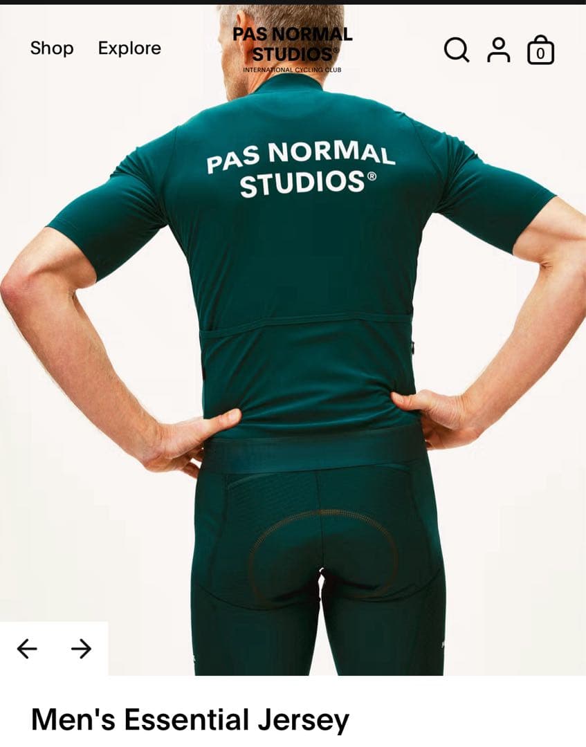 ウェア PAS NORMAL STUDIOS essential jersey XS