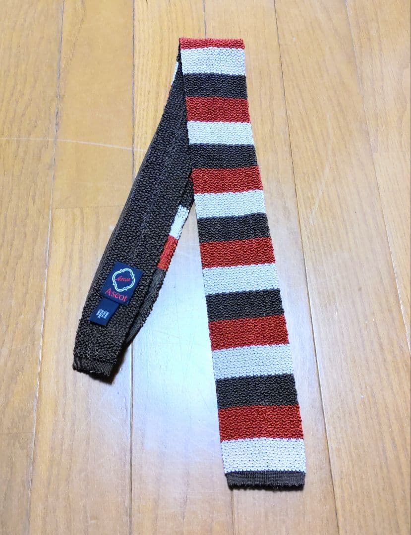 Bon Vieux別注 Ascot アスコット ニットタイ