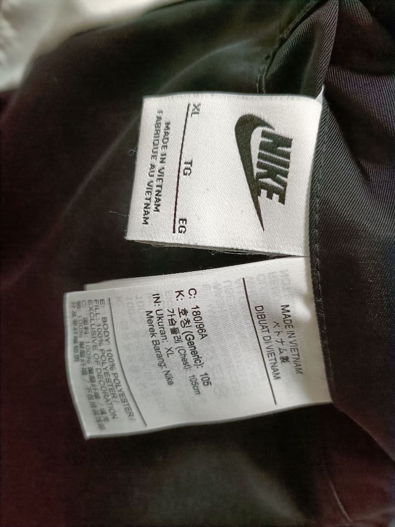 S*a様 Nike MA-1 フライトジャケット ボンバージャケット ブラック/