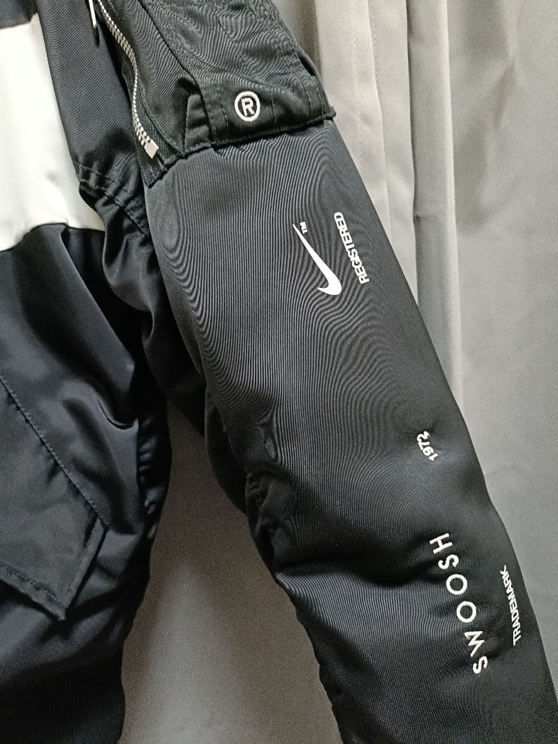 S*a様 Nike MA-1 フライトジャケット ボンバージャケット ブラック/