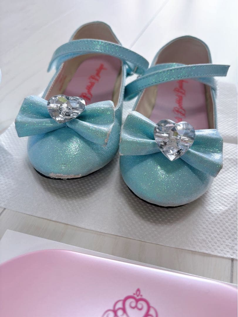 ビビデバビデブティック シンデレラプレミアムドレス 110cmシューズ19cm