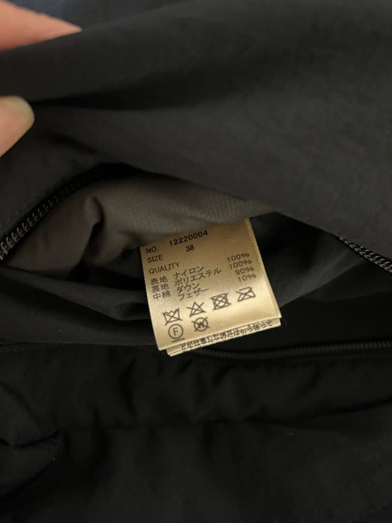 新品☆トゥデイフル　モンスターダウンコート　38