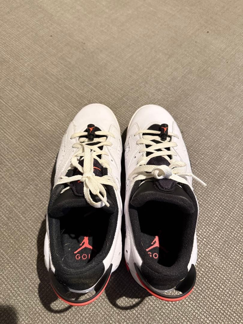 aj6 ゴルフ　ジョーダン レトロ 6G オリンピックカラー　美品　ホワイト