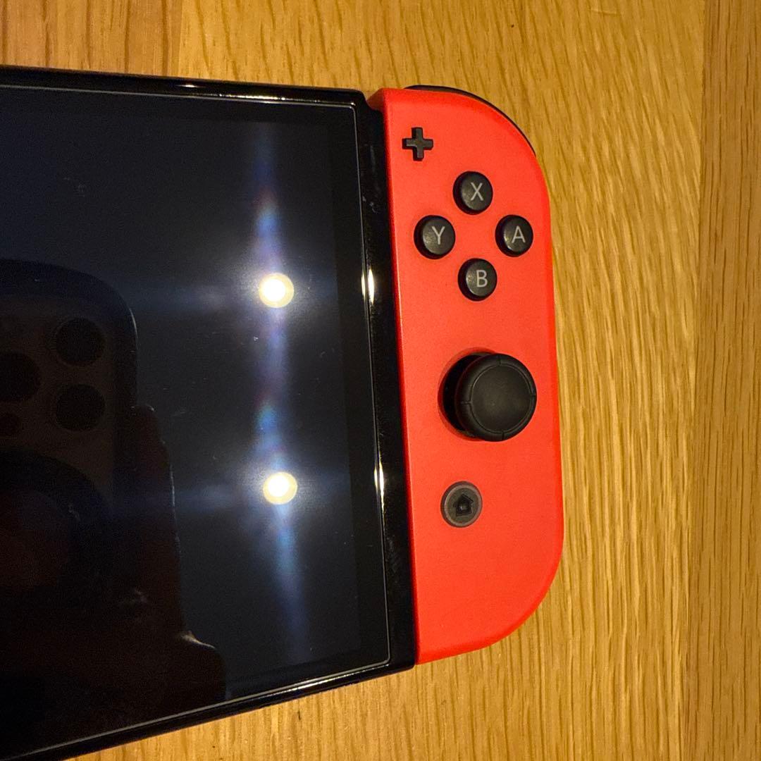 switch 有機EL 本体　Joy-Con2つ　マイクラケース付き