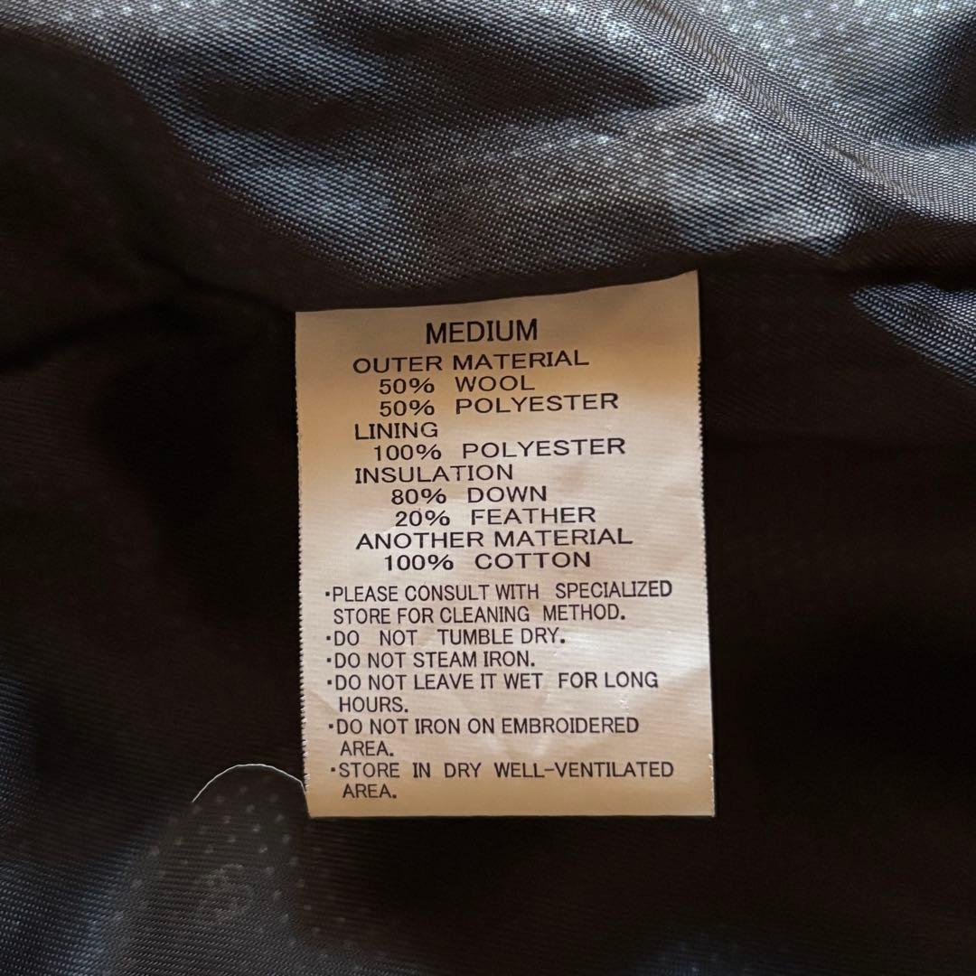 ステューシー ウールダウンベスト ジップアップ 2way Mサイズ