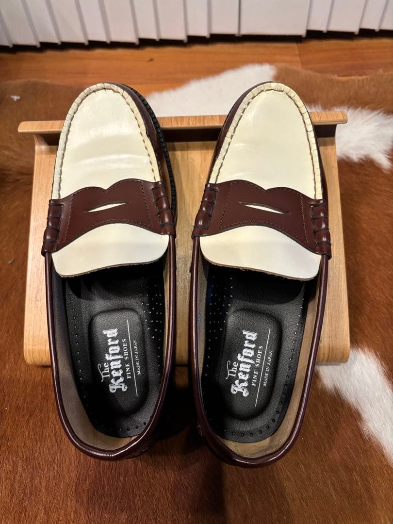 The Kenford Fineshoes ケンフォード ブラウン/ホワイト