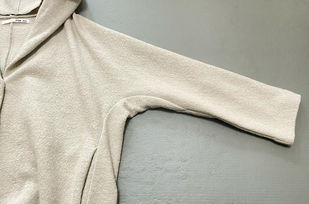 ★送料込み★定価46200円★evam eva　プレスウールフードコート♪