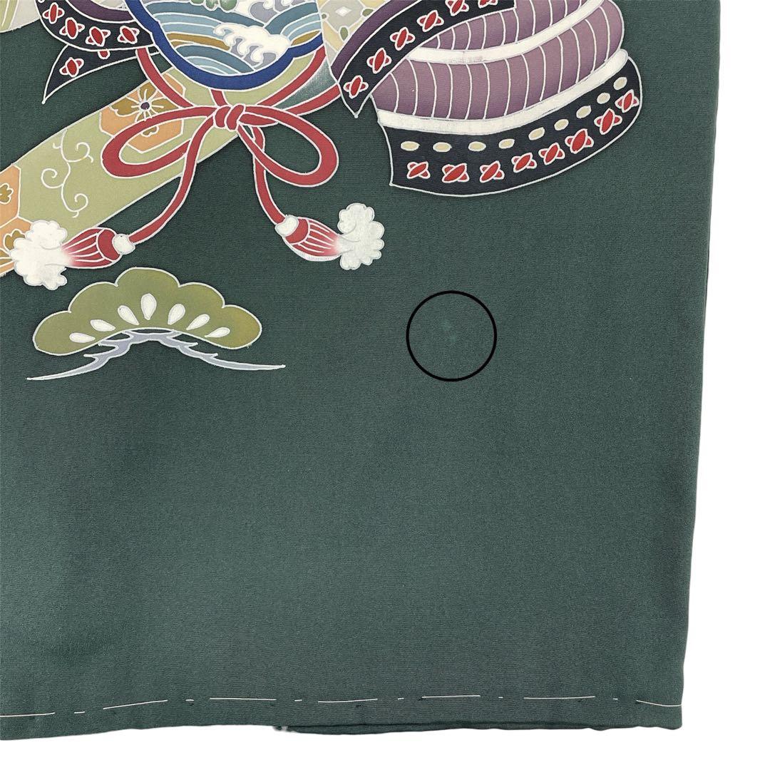 ◎mk-2106　男児　御祝着　お宮参り　しつけ糸付き　　12-23