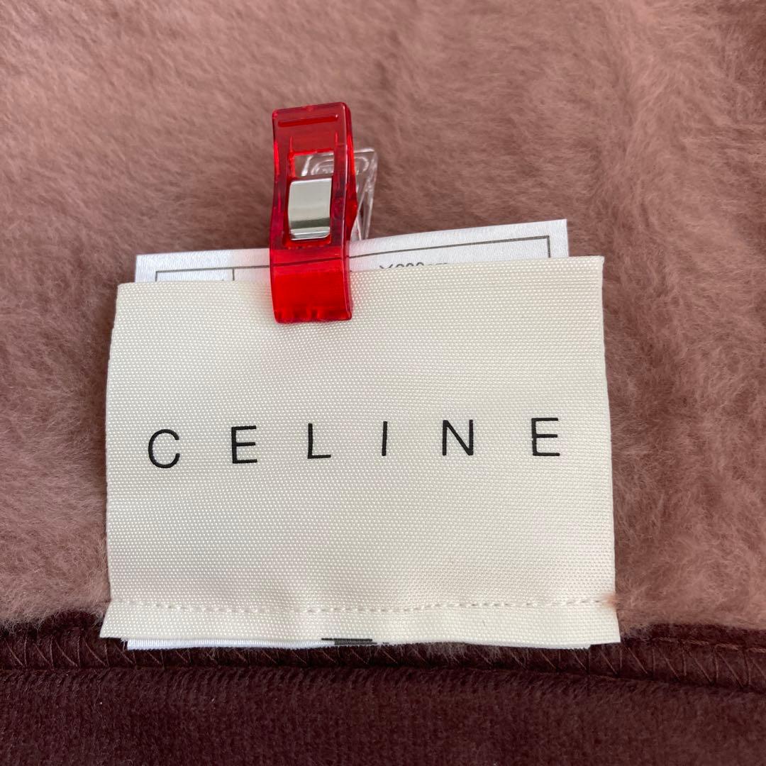 セリーヌ　CELINE マダカム柄　毛布