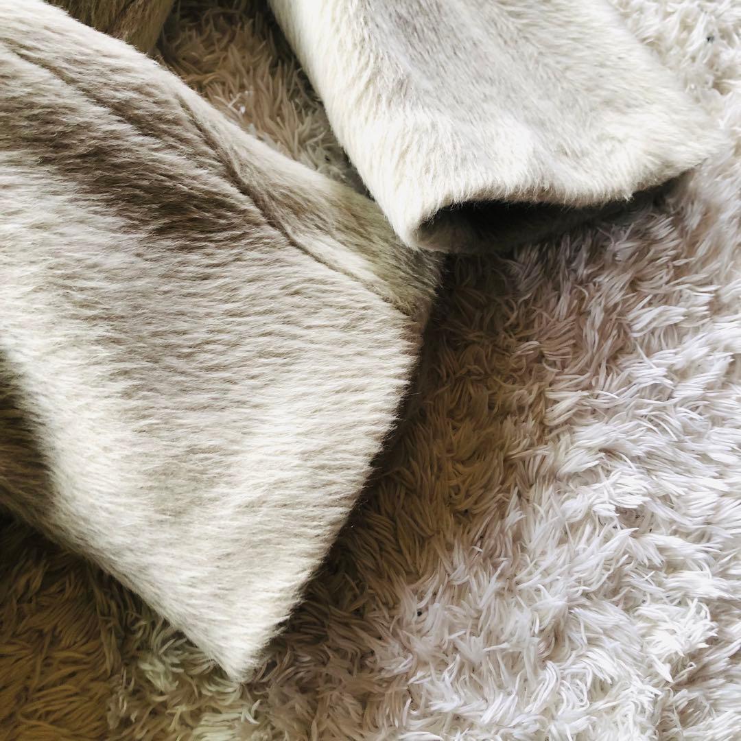 着用1回✨マックスマーラ ロングコート アルパカ フード ライトベージュ 40