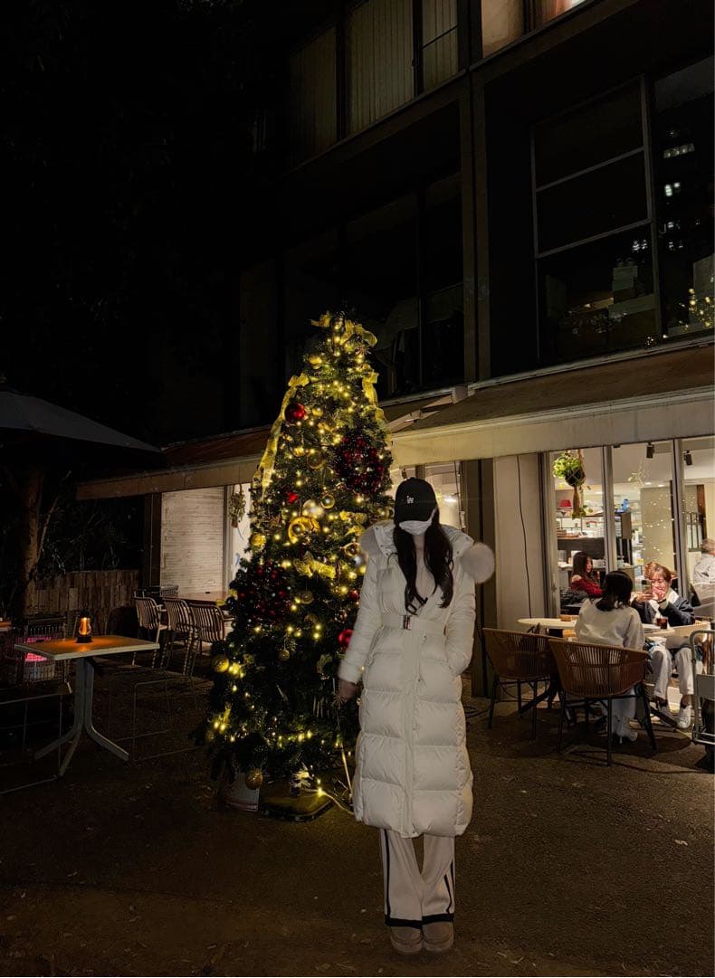 新品タグ付き 探偵ちゃん LUNA 5kgウエストベルト付きロングダウンコート