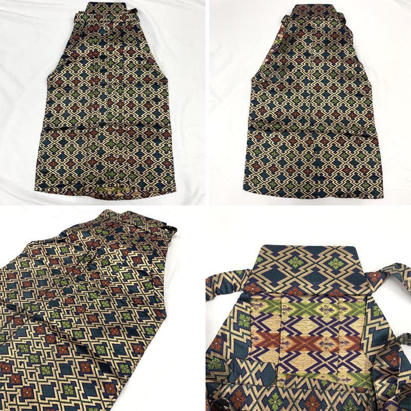 507ab58■七五三 五歳 男児 着物&羽織&袴&角帯&長襦袢 鷹 松■美品